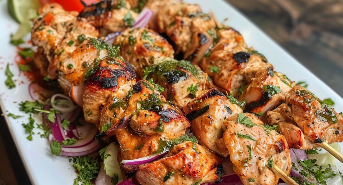 High Protein Chicken Kebab Recipe