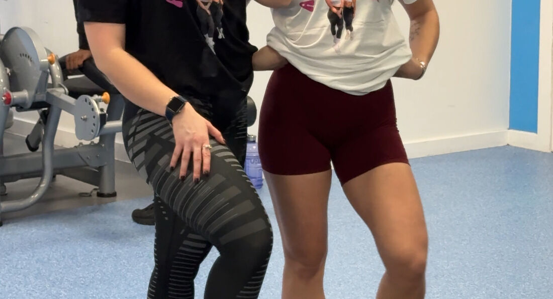 LA Muscle TV Filming New Show Featuring Fitness Girls Eva & Georgeta