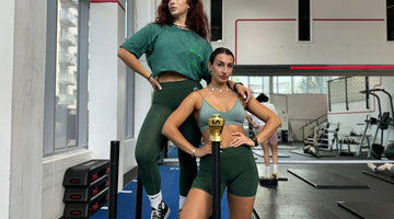 Sexy Duo Crush Their Workout in a Jam-Packed London Gym!