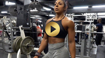 IFBB Pro Bodybuilder Sophia Samee trains Back