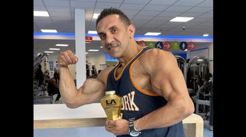 Mr London Nav and Andy Boulton Train Upper Body