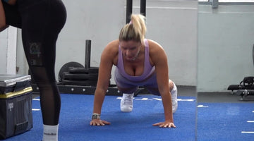 London Fitness Girl Andrea trains Full Body in the Gym