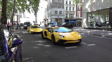 Amazing supercars in London during summer 2019