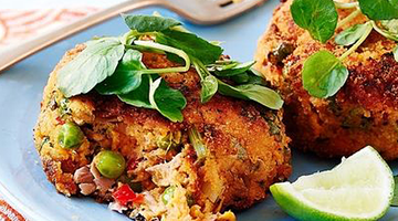 Low-Fat Tuna Fishcakes