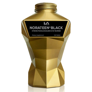 LA Muscle Norateen Black. Strong muscle builder and fat builder.