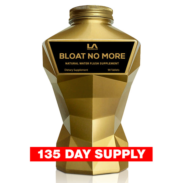 LA Muscle Bloat No More Natural Water Flush Supplement 135 day supply